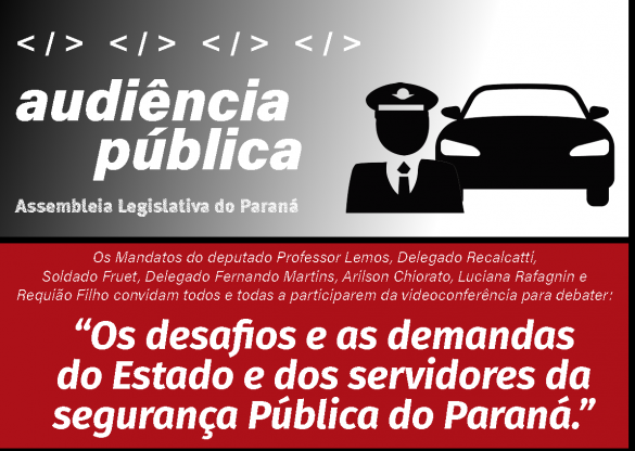 Audiência pública debate os desafios da Segurança Pública