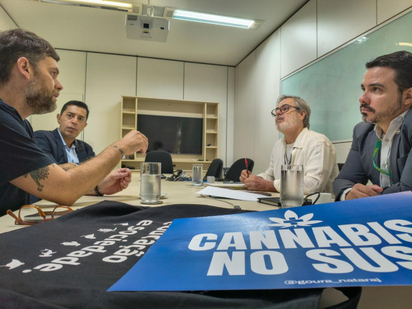 Em Brasília, deputado Goura (PDT) debate políticas ambientais, saúde indígena e pesquisa científica em cannabis