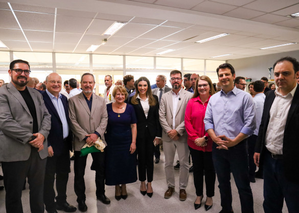 Deputada Maria Victoria (PP) participa da inauguração de planta que produz hidrogênio renovável na UFPR