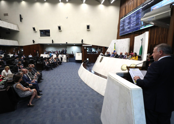 Chefe da Casa Civil destaca parceria com Assembleia na abertura do ano legislativo