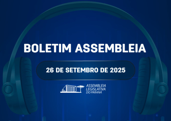 Confira um resumo das principais notícias da Assembleia Legislativa no Boletim Assembleia.