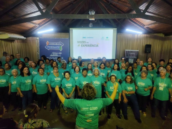 Assembleia Itinerante realiza Vozes da Experiência para população idosa na ExpoLondrina 2026   