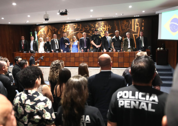Assembleia Legislativa celebra o Dia do Policial Penal no Paraná