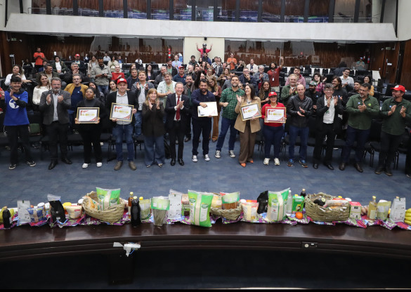 Assembleia Legislativa homenageia cooperativas da Agricultura Familiar e da Economia Solidária do Paraná