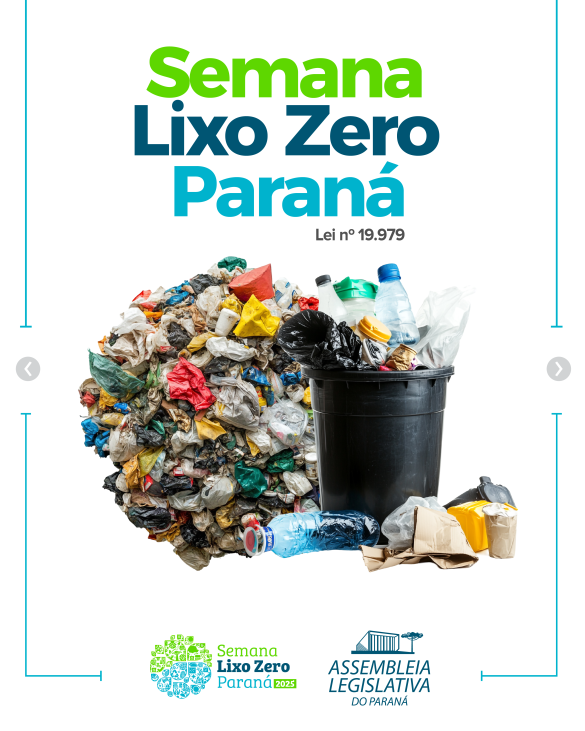 Semana Lixo Zero reforça ações de conscientização e compromisso do Pa-raná com a gestão sustentável de resíduos