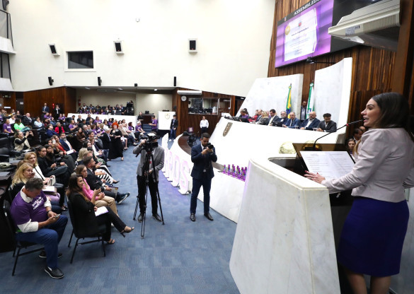 Sessão Solene marca Fevereiro Lilás e reconhece atuação de profissionais e entidades na defesa de direitos de pessoas com doenças raras no Paraná