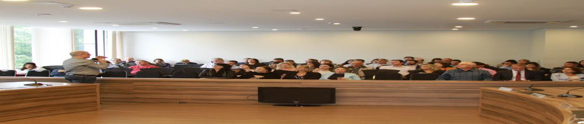 Gilberto Martins Ayres comandou o curso de Introdução à Arquivologia para Administração Pública, organizado pela Escola do Legislativo