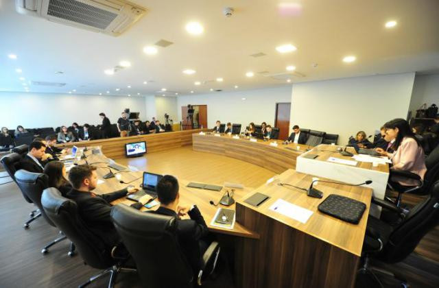 Reunião da CCJ do Parlamento Universitário.  / Foto: Pedro de Oliveira/ALEP
