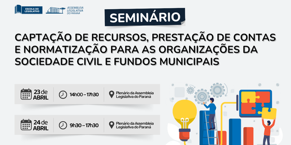 Captação de Recursos, Prestação de Contas e Normatização para as Organizações da Sociedade Civil e Fundos Municipais