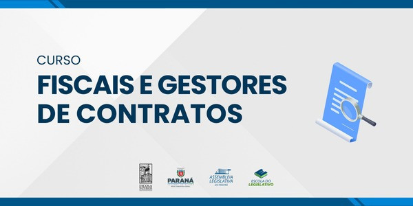 CURSO FISCAIS E GESTORES DE CONTRATOS