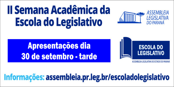 II Semana Acadêmica - 30 de Setembro - Tarde