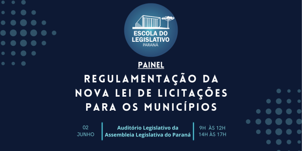 Regulamentação da nova lei de licitações