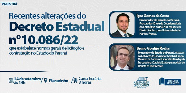 Recentes alterações do Decreto Estadual 10.086/22