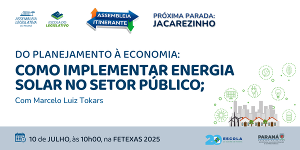 Do planejamento à economia: como implementar energia solar no setor público.