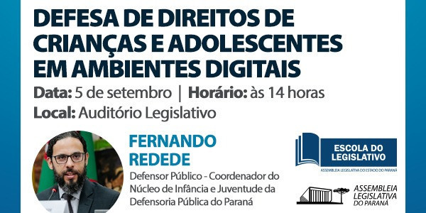 Defesa de direitos de crianças e adolescentes em ambientes digitais
