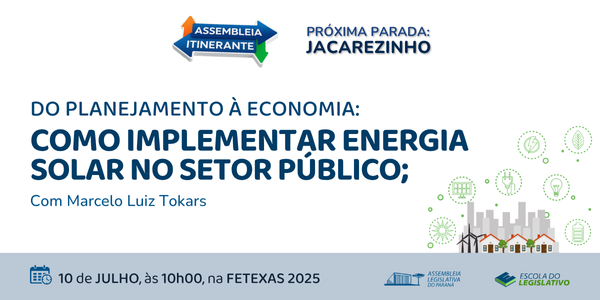 Do planejamento à economia: como implementar energia solar no setor público.