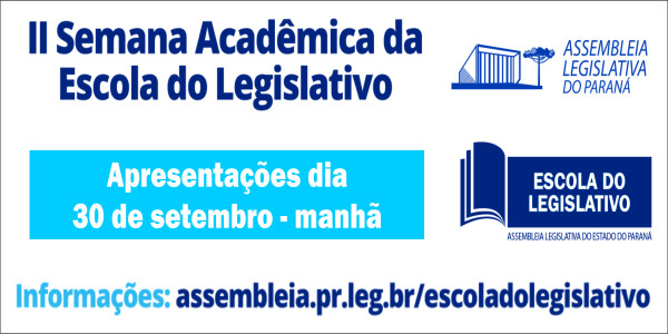 II Semana Acadêmica - 30 de Setembro - Manhã