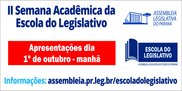 II Semana Acadêmica - 1º de Outubro - Manhã