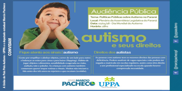 Audiência Pública - Políticas Públicas sobre Autismo no Paraná