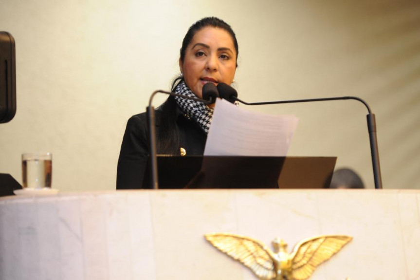 Deputada Cantora Mara Lima, idealizadora do Agosto Azul.