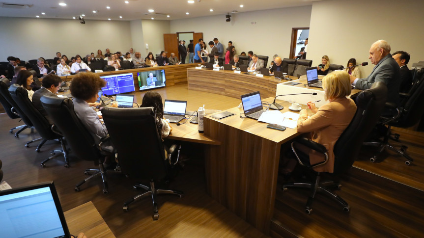 Reunião ocorreu no início da tarde desta terça-feira (28), no Auditório Legislativo.