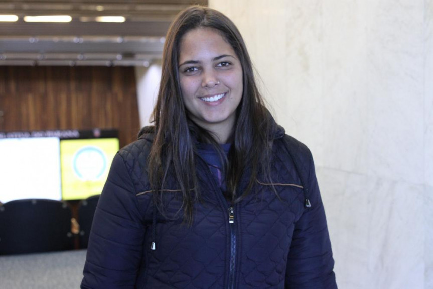Victoria Agatha do Nascimento, estudante.