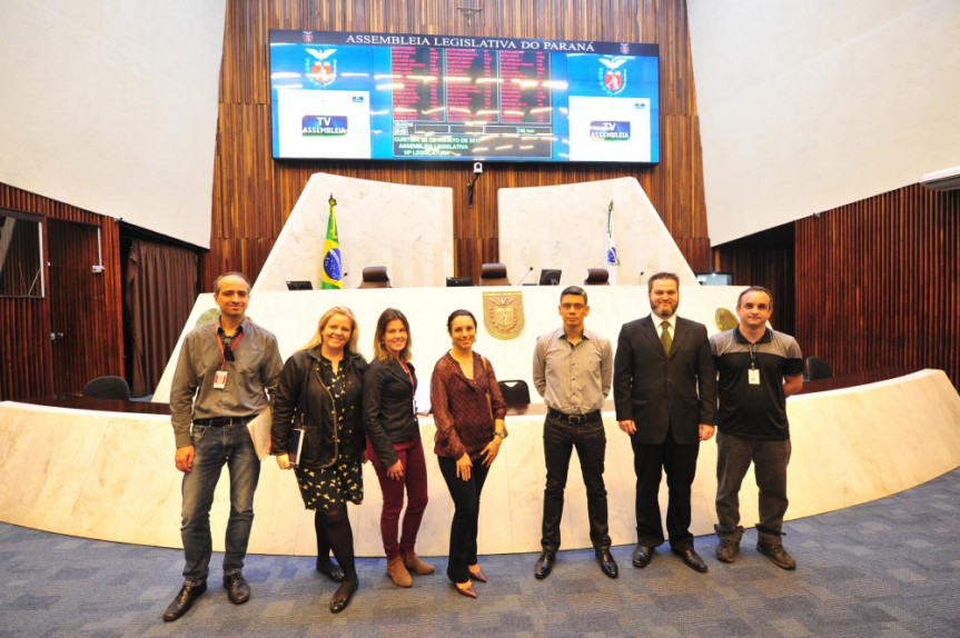 Departamento de Engenharia e Arquitetura do Ministério Público - DEA, em visita técnica na Alep.