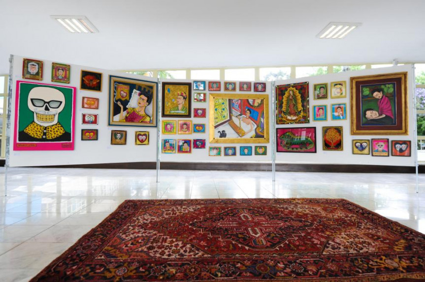 Espaço Cultural - Exposição "Viva La Vida", do artista plástico Paulo Meirelles.