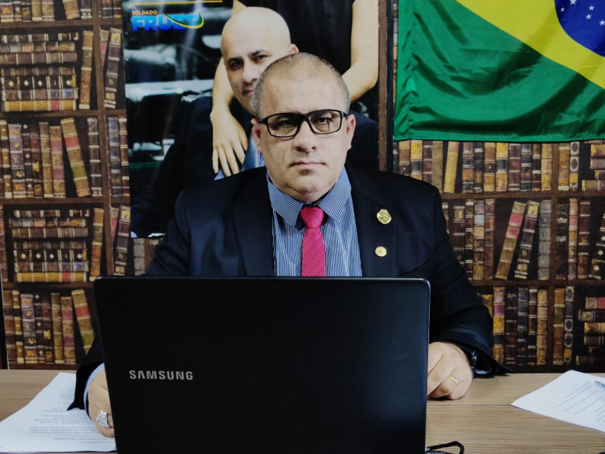 Deputado Soldado Fruet (PROS), presidente da Comissão de Turismo da Assembleia.