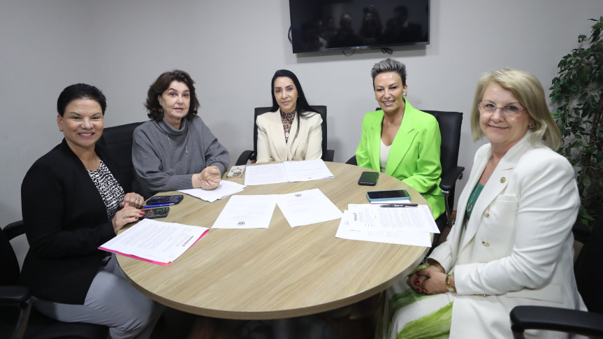 Reunião ocorreu após a sessão plenária desta segunda-feira (17).