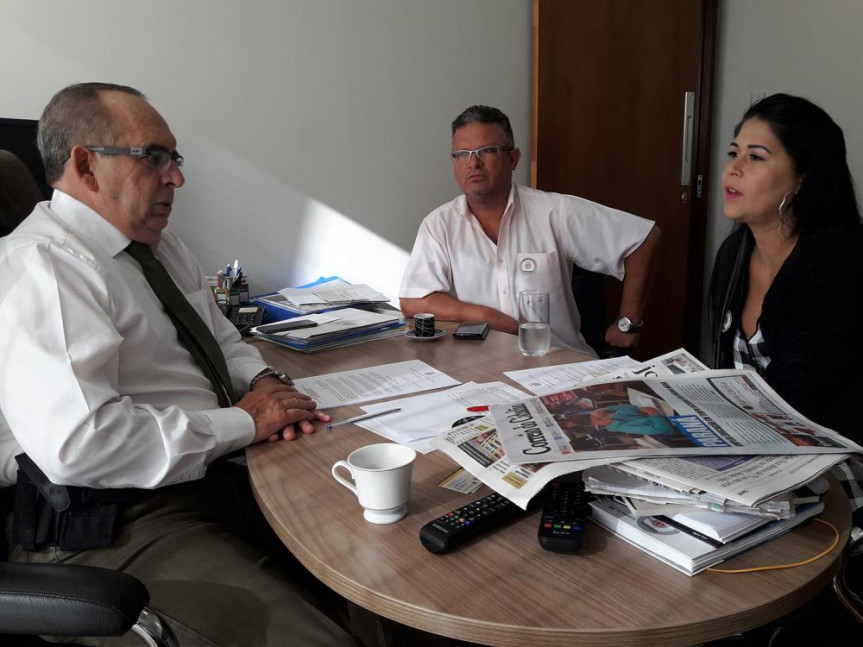 Deputado Delegado Recalcatti (PSD) recebe representantes do Sindicato dos Vigilantes de Curitiba e Região. 