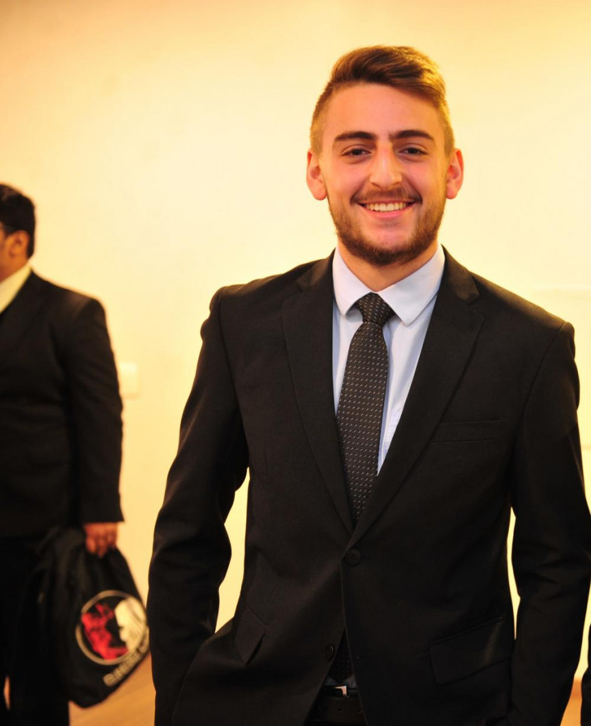 Deputado universitário Lorenzo Ottobelli.