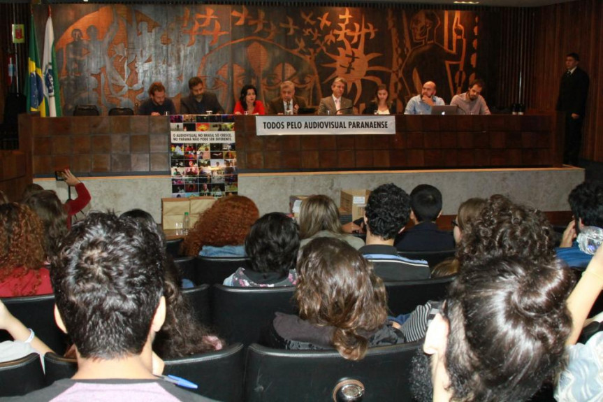 Audiência Pública sobre "Desafios e Perspectivas do Audiovisual Paranaense".