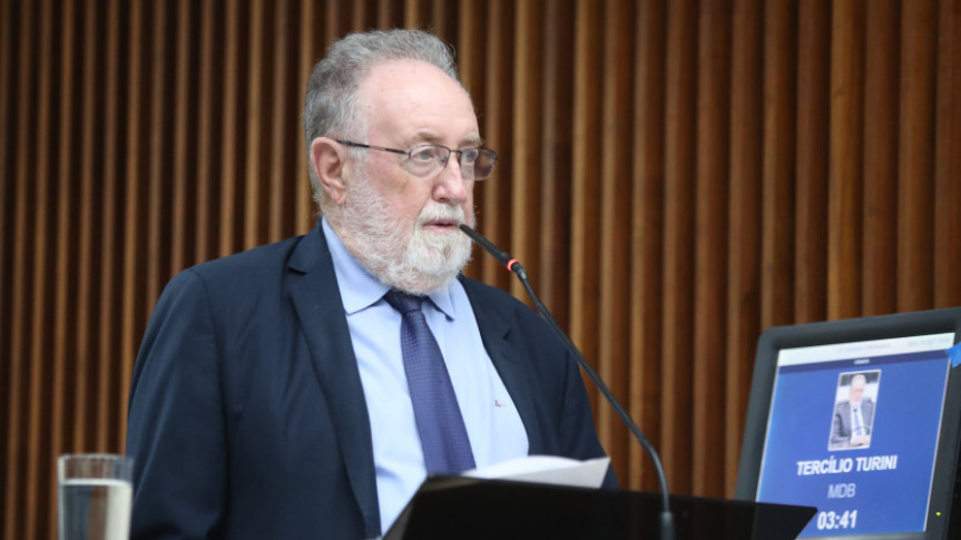 Deputado Tercilio Turini (MDB).