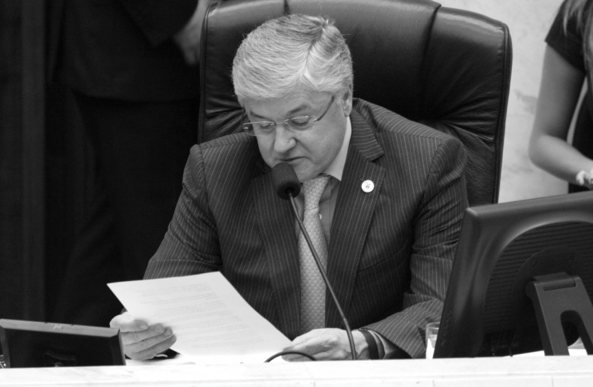 Presidente da Assembleia Legislativa, deputado Valdir Rossoni (PSDB), anuncia criação do Centro de Apoio Legislativo. 