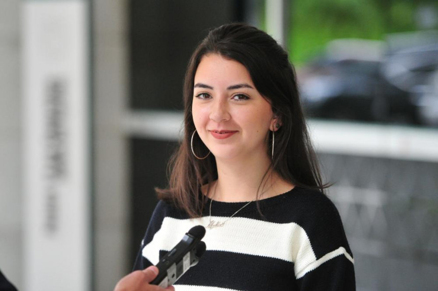 Mylena Motta Dawidowicz, estudante de Direito.