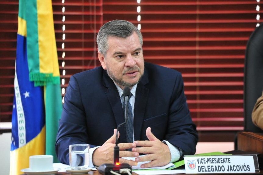Deputado Delegado Jacovós (PL) foi o relator na Comissão de Finanças e Tributação do projeto do Executivo que institui o Fundo Estadual de Combate à Corrupção.