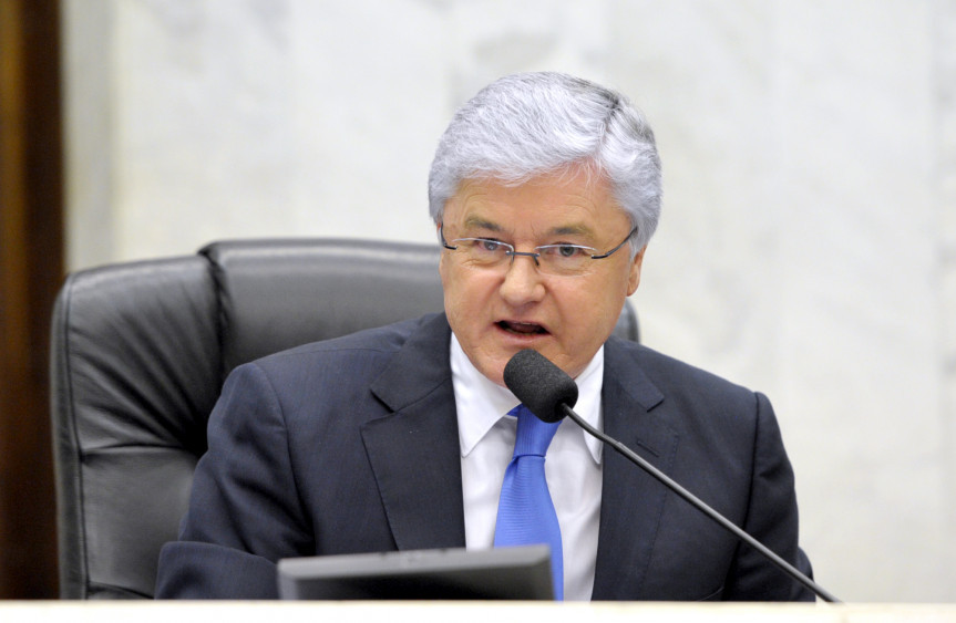 Presidente do Legislativo, deputado Valdir Rossoni (PSDB).