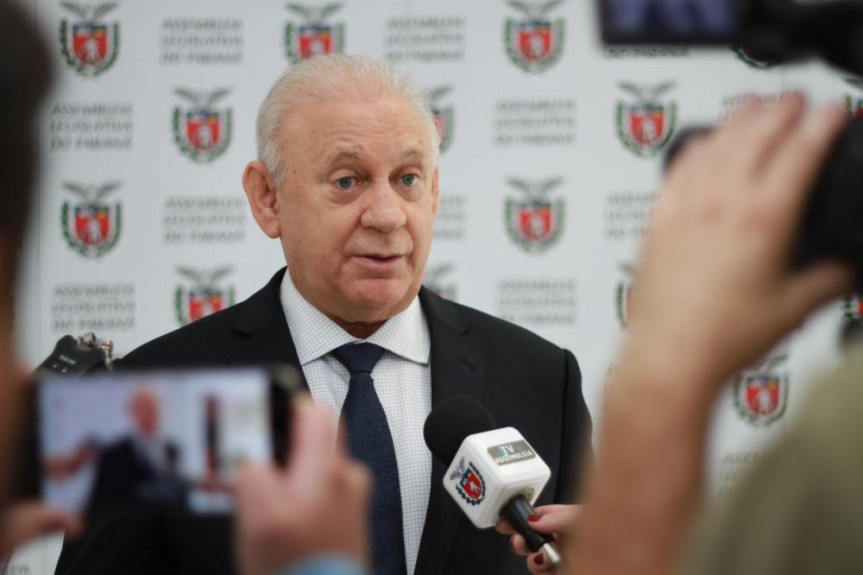 Presidente da Alep, deputado Ademar Traiano (PSDB).