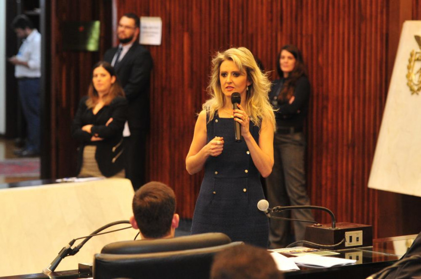 A sessão plenária desta segunda-feira (29) contou com o pronunciamento da juíza Branca Bernardi, que falou sobre a implatação das APACs.