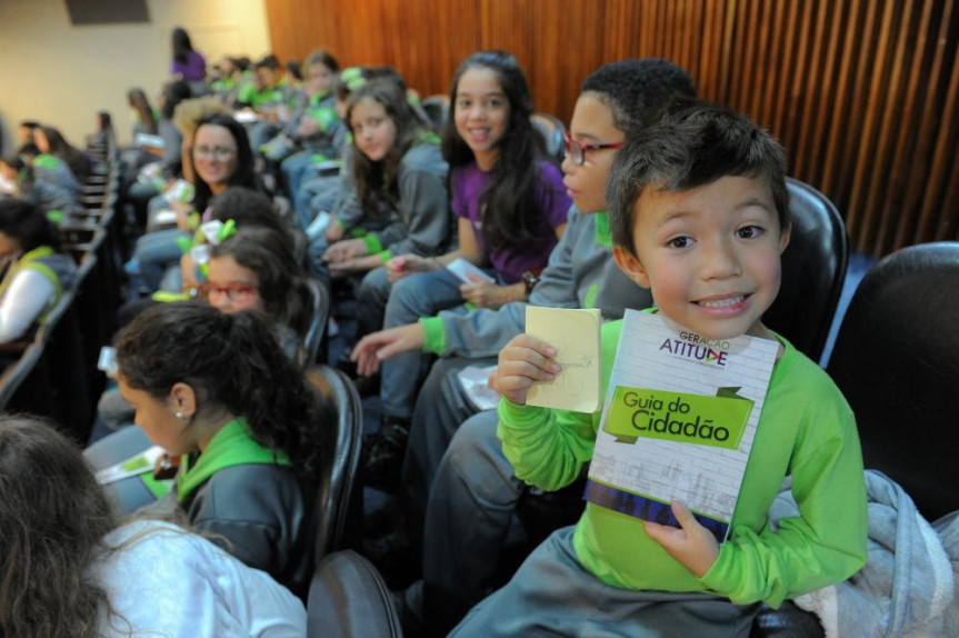 Visita dos Alunos do Colégio Amplação.