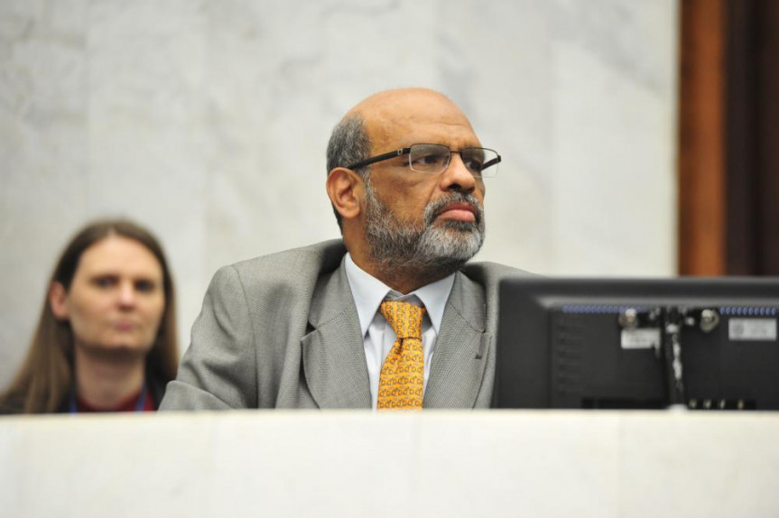 Secretário de Estado da Fazenda, Renê Garcia Júnior, apresenta aos deputados números do segundo quadrimestre das contas do Governo.