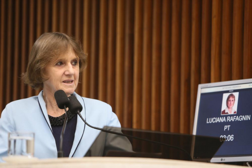 Deputada Luciana Rafagnin (PT).