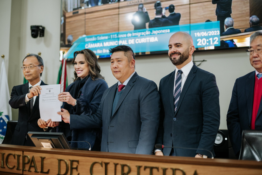 "Temos relações históricas e afetivas muito significativas com os japoneses e seus descendentes. Uma ligação mais que centenária, caracterizada por contribuições essenciais ao desenvolvimento socioeconômico do nosso Estado”, disse Maria Victoria.