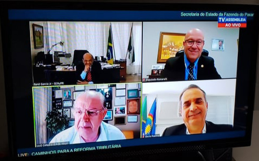 Roda de discussão analisou as propostas que estão em tramitação no Congresso Nacional sobre a reforma tributária.