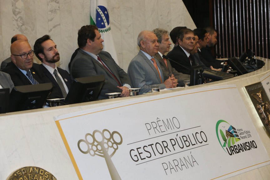 Cerimônia de premiação da edição 2019 do Prêmio Gestor Público.
