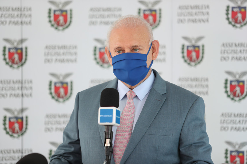 Presidente da Assembleia Legislativa, deputado Ademar Traiano (PSDB).