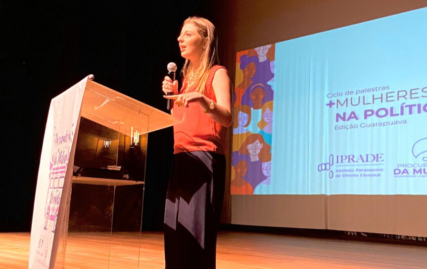 Em parceria com o Iprade, Procuradoria da Mulher da Assembleia realizou o primeiro ciclo de palestras ‘+Mulheres na Política’; encontro teve participação de representantes de sete municípios.