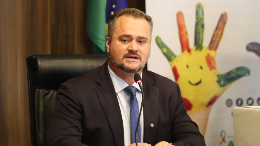 Deputado Alisson Wandscheer (SD), coordenador do Bloco Parlamentar da Neurodiversidade.