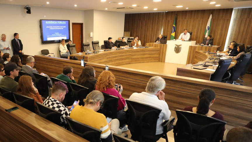 Audiência ocorreu no Auditório Legislativo, na manhã desta segunda-feira (23).